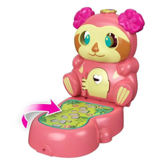 Polly Pocket Flip & Find Sloth Compact GTM59