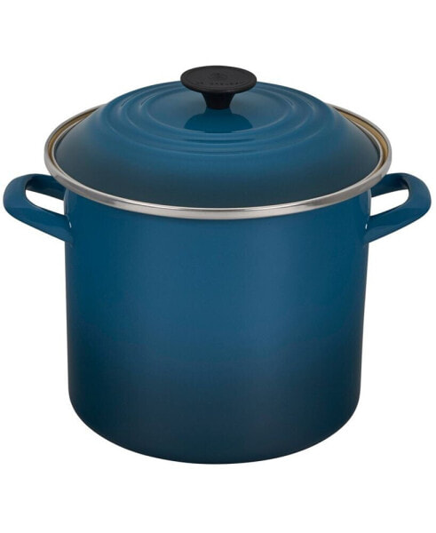 8 Quart Enamel on Steel Stockpot with Lid