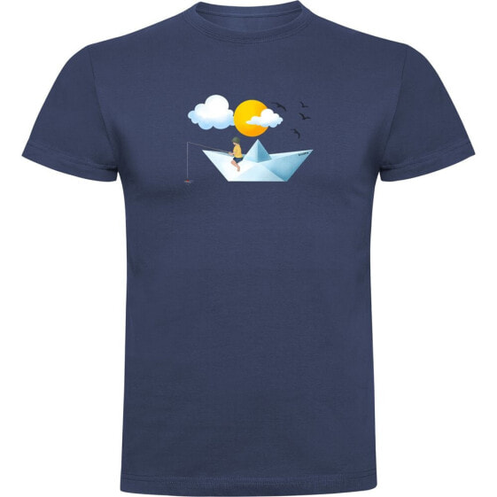 KRUSKIS Paper Boat short sleeve T-shirt