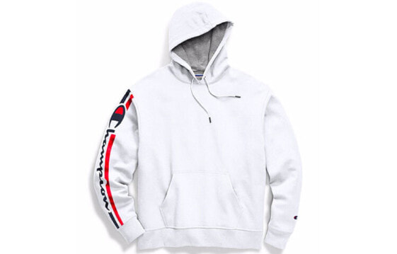 Champion Logo GF89H-Y07975-WHC Hoodie