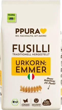 Nudeln, Fusilli aus Emmer, 500 g