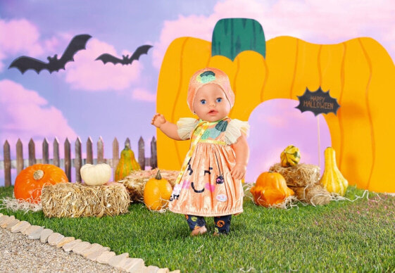 Zapf ZAPF Creation BABY born Halloween pumpkin dress, doll accessories (43 cm)