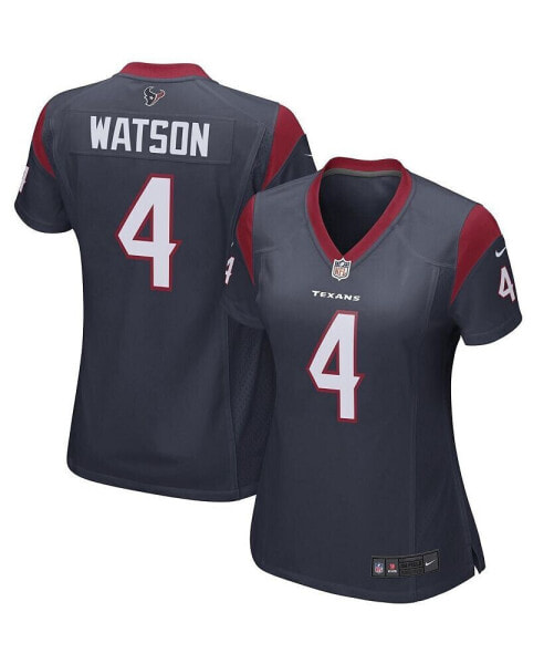 Women's Deshaun Watson Houston Texans Women's Player Game Jersey - Navy