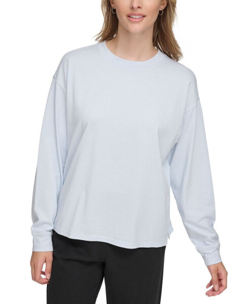 Women's Long-Sleeve Crewneck T-Shirt