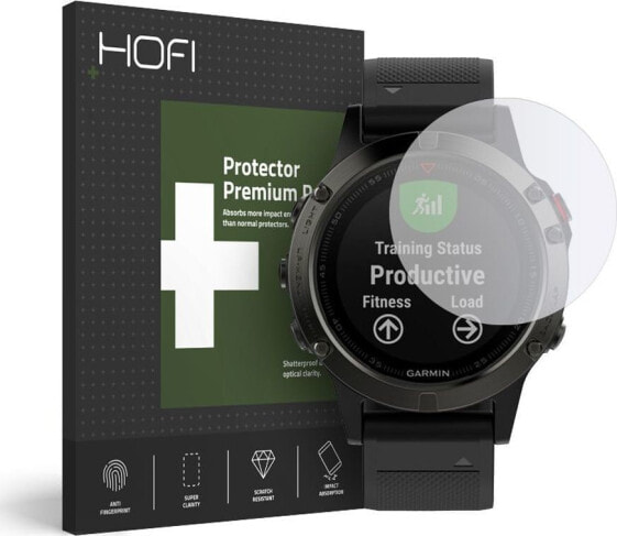 Аксессуар для умных часов Hofi Glass SZKŁO HARTOWANE HOFI GLASS PRO+ для Garmin Fenix 5/6/6 PRO