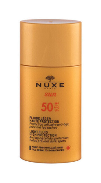 Fluid-textured face cream SPF 50 Sun ( Light Fluid High Protection) 50 ml