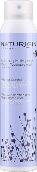 Haarspray mit mittlerem Halt - Naturigin Finishing Hairspray Medium Touchable Hold 75 ml