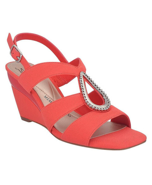 Women's Violette Ornamented Wedge Sandals