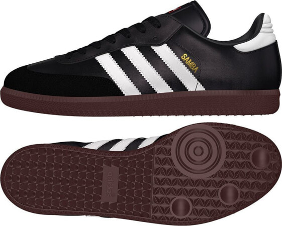 Adidas Buty piłkarskie Samba IN czarne r. 46 2/3 (019000)