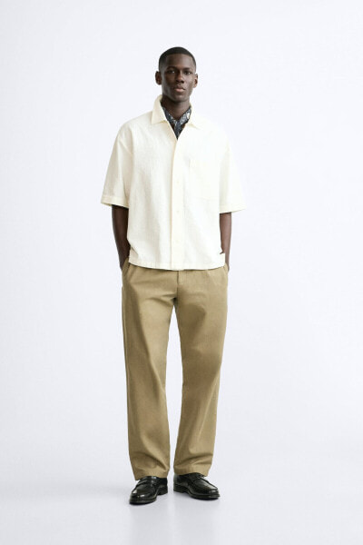 Cotton - linen shirt