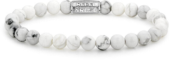 Beaded bracelet Virgin White RR-60016-S