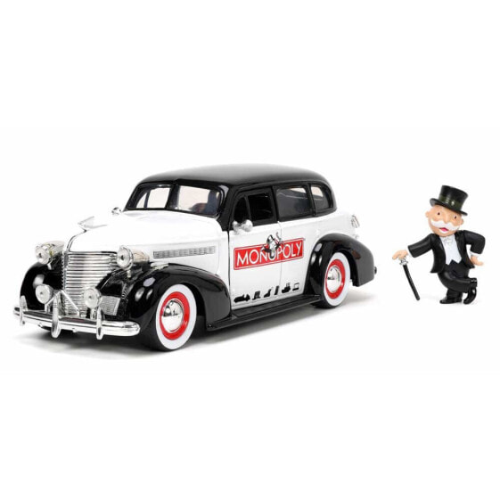 JADA Mr Monopoly 1939 Chevy Master Metal 1:24 Vehicle