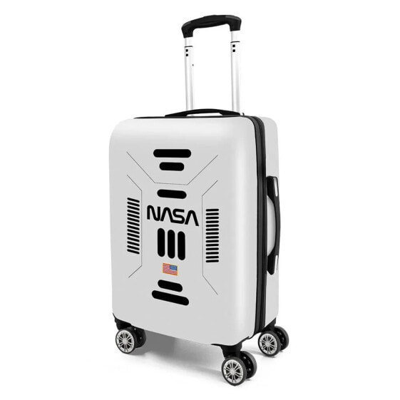 KARACTERMANIA Nasa Spaceship Abs 4 Wheel Cabin Suitcase