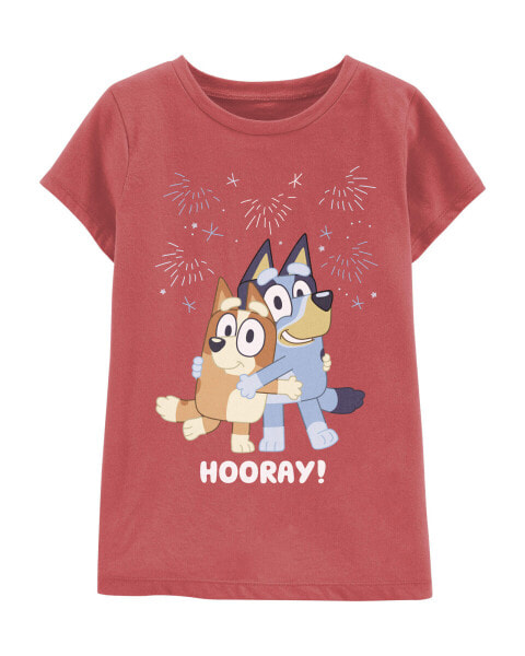 Toddler Bluey 4th Of July Tee 3T