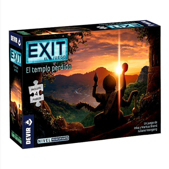 DEVIR IBERIA Exit Puzzle The Lost Temple Board Game