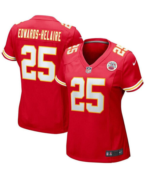 Women's Clyde Edwards-Helaire Red Kansas City Chiefs Player Game Team Jersey