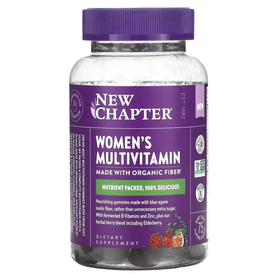 Витамин для женщин New Chapter, Ягоды Цитрусовых, 75 жевательных конфет