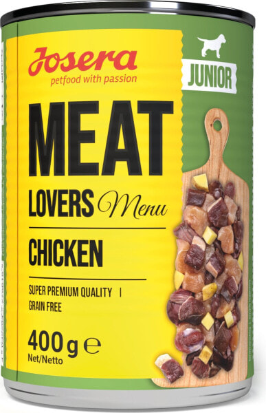 Josera Meat Lovers Junior Menu Kurczak 400g