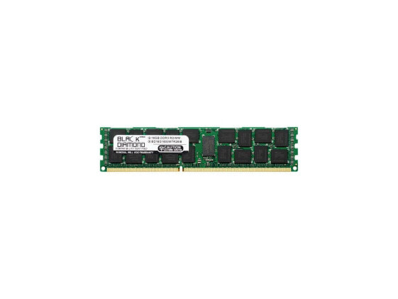 Black Diamond Memory 16GB 240-Pin DDR3 SDRAM DDR3 1600 (PC3 12800) ECC Registere