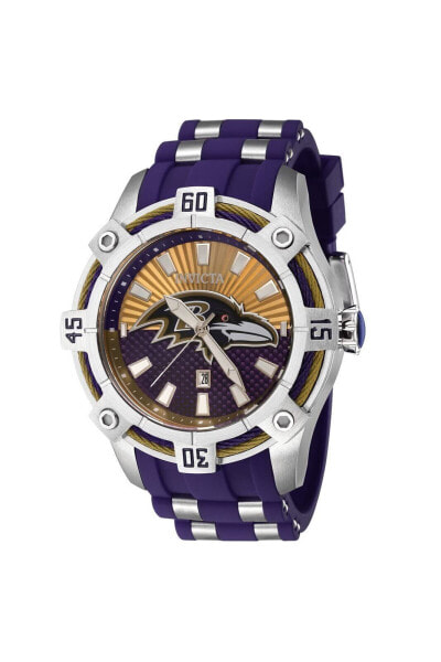 Часы Invicta NFL Baltimore Ravens - 52mmфиолетовые