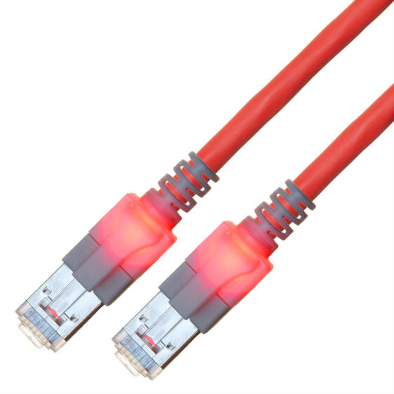EasyLan S/FTP Kabel Kat.6 3m feuerrot - Cable - Digital
