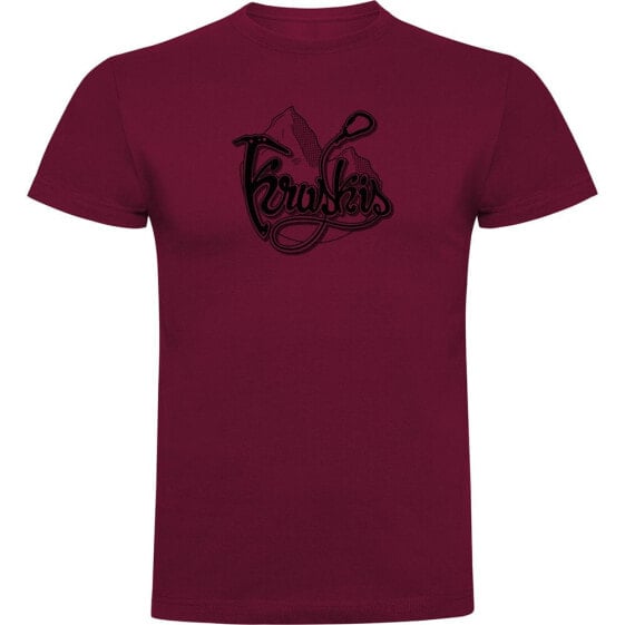 KRUSKIS Logo Climb short sleeve T-shirt