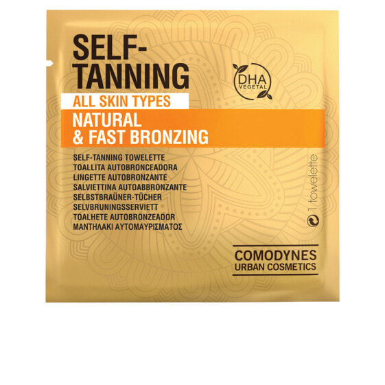 Comodynes Self-Tanning Natural & Fast Bronzing Салфетки для быстрого и естественного автозагара для всех типов кожи 8 шт.