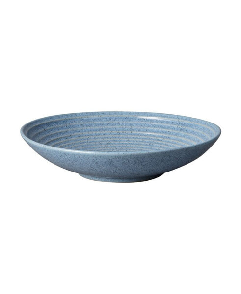 Studio Blue Flint Large Ridged Bowl