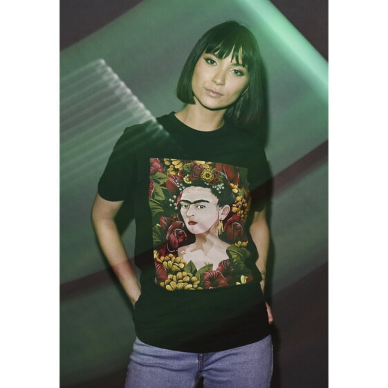 URBAN CLASSICS Frida Kahlo short sleeve T-shirt