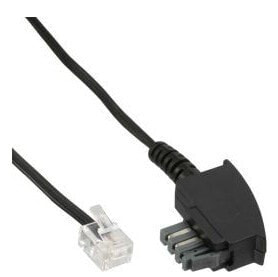 InLine TAE-N cable - TAE-N / RJ11 6P4C - 1m