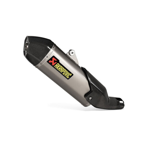 AKRAPOVIC Ducati Ref:S-D9SO19-HJAT Homologated TUV Euro 5 Titanium Slip On Muffler