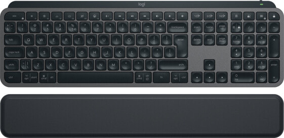 Logitech MX Keys S - Full-size (100%) - Bluetooth - Scissor key switch - QWERTY - LED - Graphite