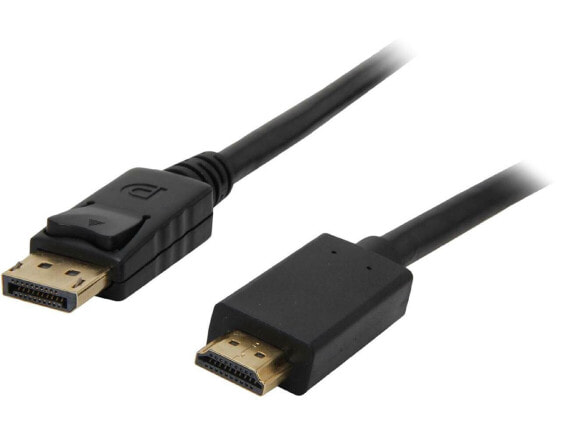 Kaybles DP-HDMI-6-2P DP to HDMI Cable 6 ft. (2 Pack), Gold Plated DisplayPort to
