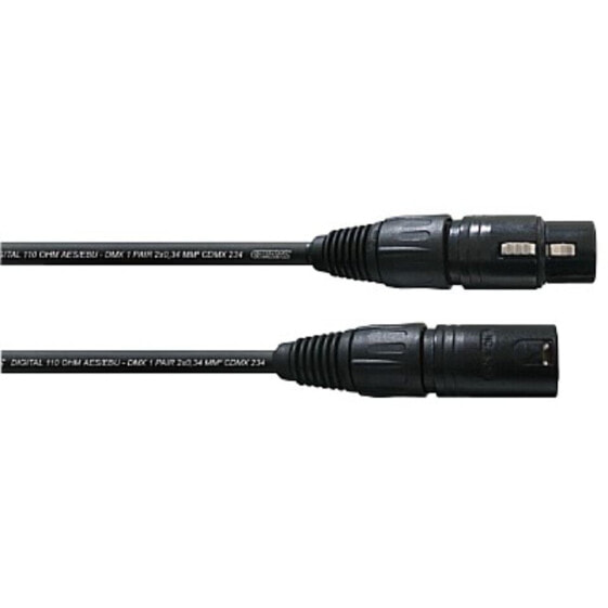 Cordial CPD 3 FM DMX AES/EBU Kabel XLR, 3m