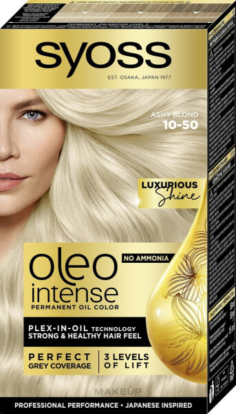 Syoss Oleo Intense - Permanente Öl-Coloration ohne Ammoniak 10-50