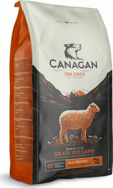 Canagan Grass-Fed Lamb dla ras średnich i dużych 12 kg