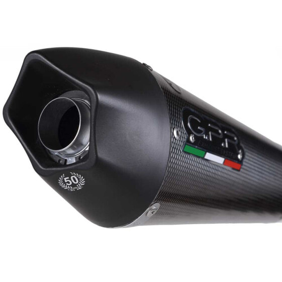 GPR EXHAUST SYSTEMS GP Evo4 Poppy V85 TT 19-20 Euro 4 homologated slip on muffler