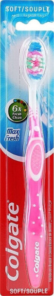 Zahnbürste weich Max Fresh rosa-weiß