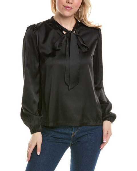 Colette Rose Tie-Neck Top Women's