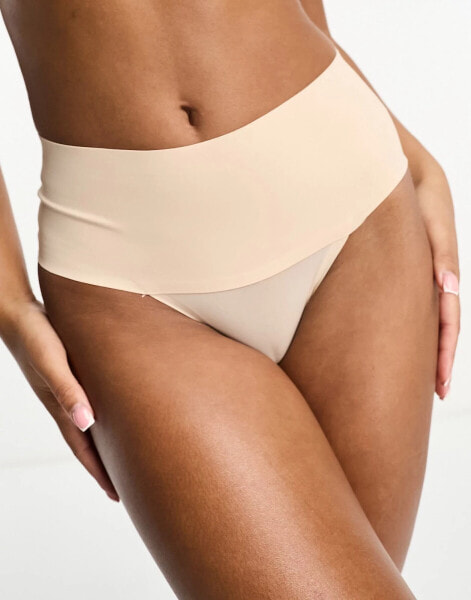 Spanx Undie-tectable thong in beige