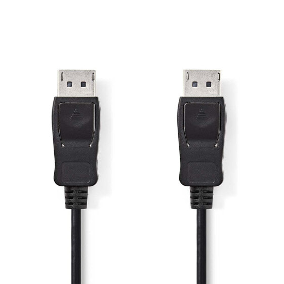 Разъем DisplayPort NEDIS CCGB37010BK20 - 2 м - DisplayPort - DisplayPort - мужской - мужской - 3840 x 2160 пикселей