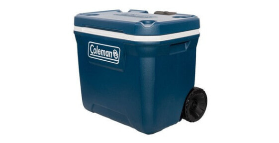 Автомобильный холодильник Coleman 50QT Xtreme™ Wheeled Cooler - синий - пластик - полиуретан (PU) - черный - 47 л - 113 кг