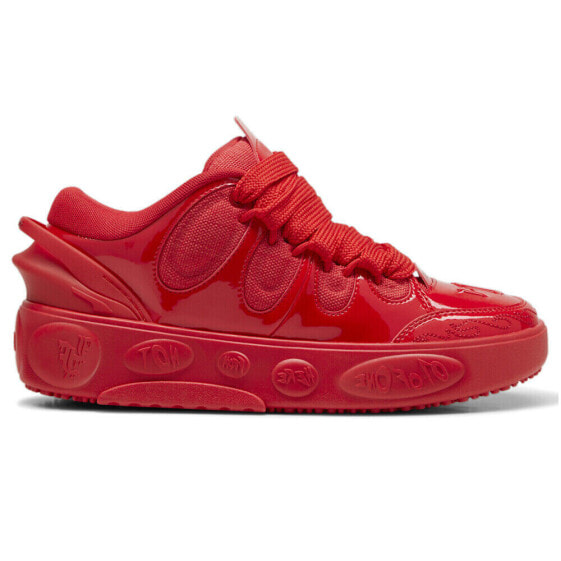 Puma La Francé Amour Lace Up Mens Red Sneakers Casual Shoes 31043903