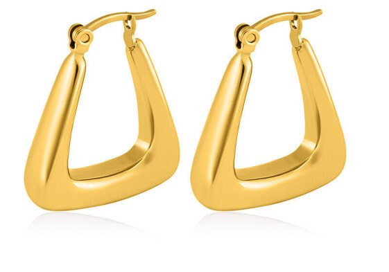 Stylish gold-plated earrings VAAJDE201325G