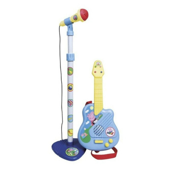 Детская гитара Peppa Pig Baby Guitar + Micro