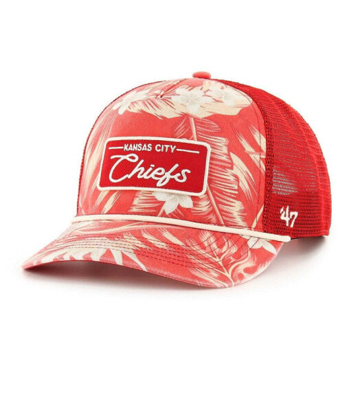 47 Men's Red Kansas City Chiefs Tropicalia Hitch Trucker Adjustable Hat