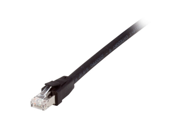 Equip Cat 8.1 S/FTP (PIMF) Patch Cable - LSOH - 3.0m - Black - 3 m - Cat8.1 - S/FTP (S-STP) - RJ-45 - RJ-45