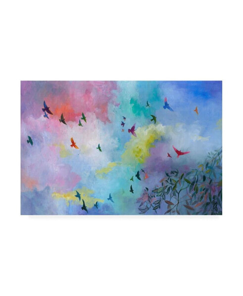 Julia Hacke Sky is the Limit Abstract Canvas Art - 27" x 33.5"