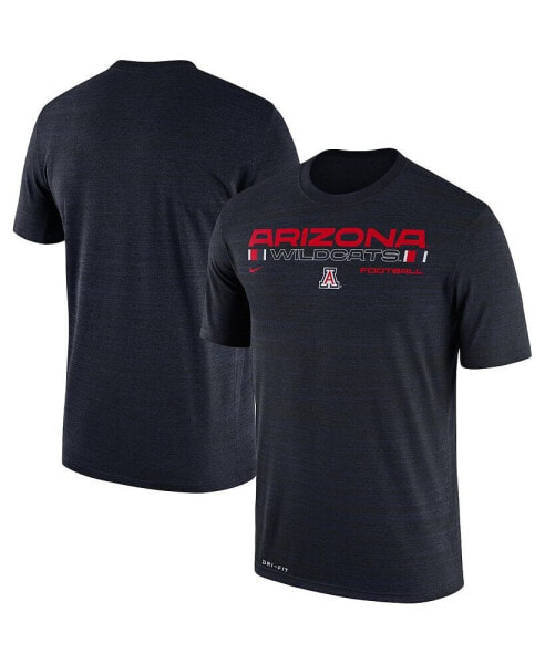 Men's Navy Arizona Wildcats Velocity Legend Space-Dye Performance T-shirt