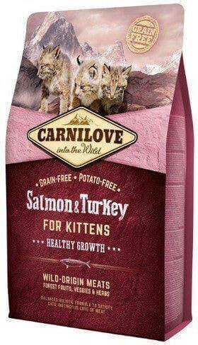 Carnilove Kitten Losos/Indyk Dla Kociat 400g